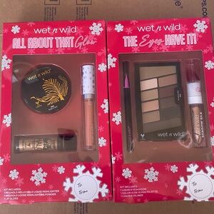 Wet n Wild Highlighter and Eyeshadow Set - Gold and Brown Shades
